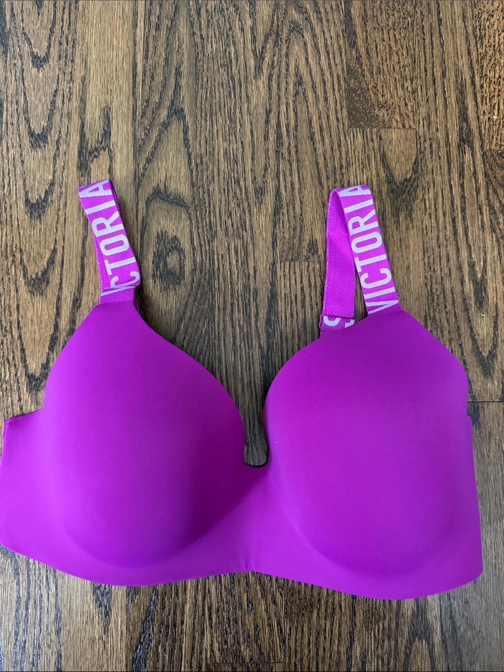 Victoria's Secret T-Shirt lightly lined wireless Bra - fuchsia